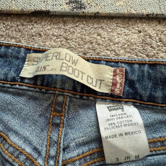 Y2k vintage Levi 518 bootcut jeans - Picture 3 of 3